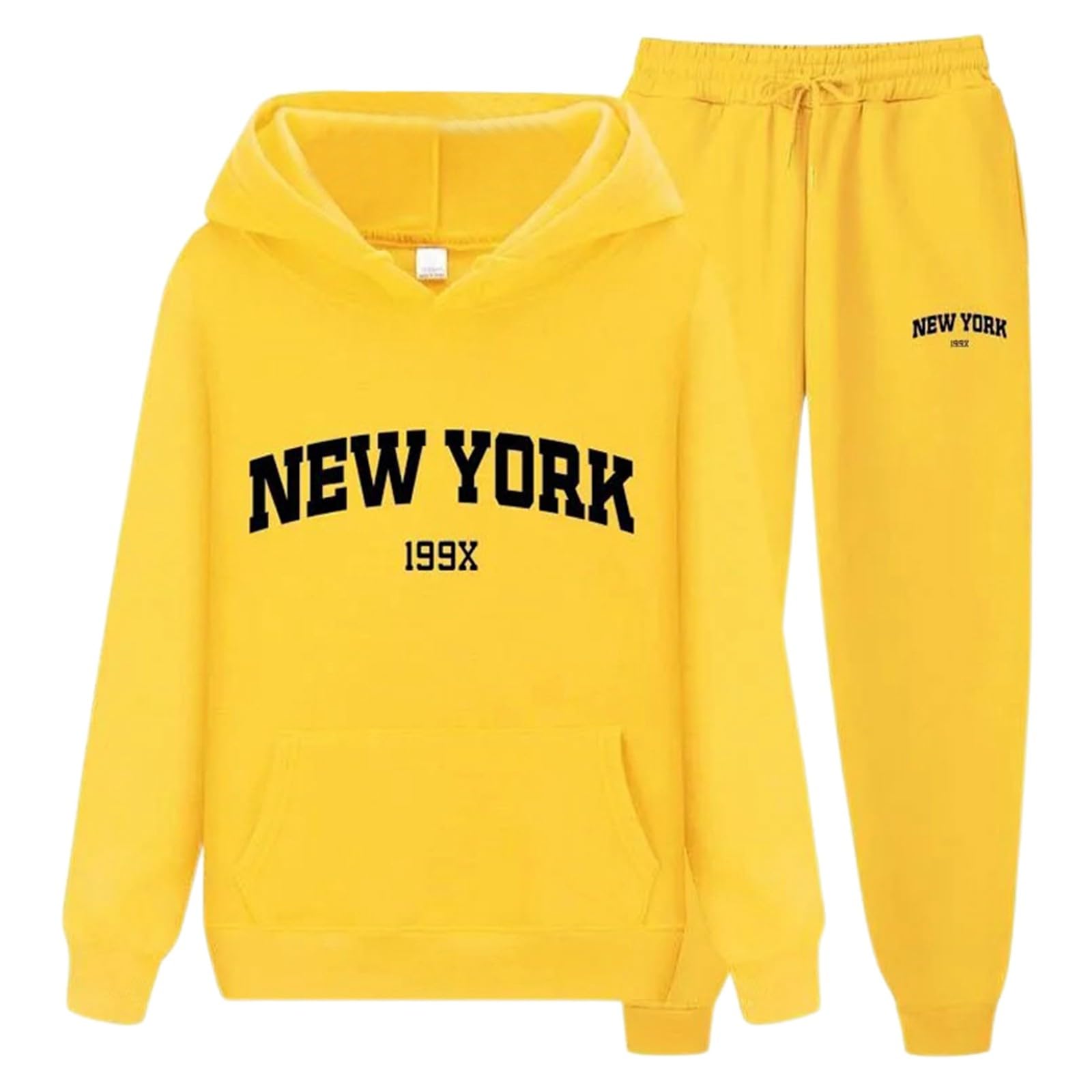 Felpa con cappuccio sportiva da donna, vestibilità ampia, con cappuccio
