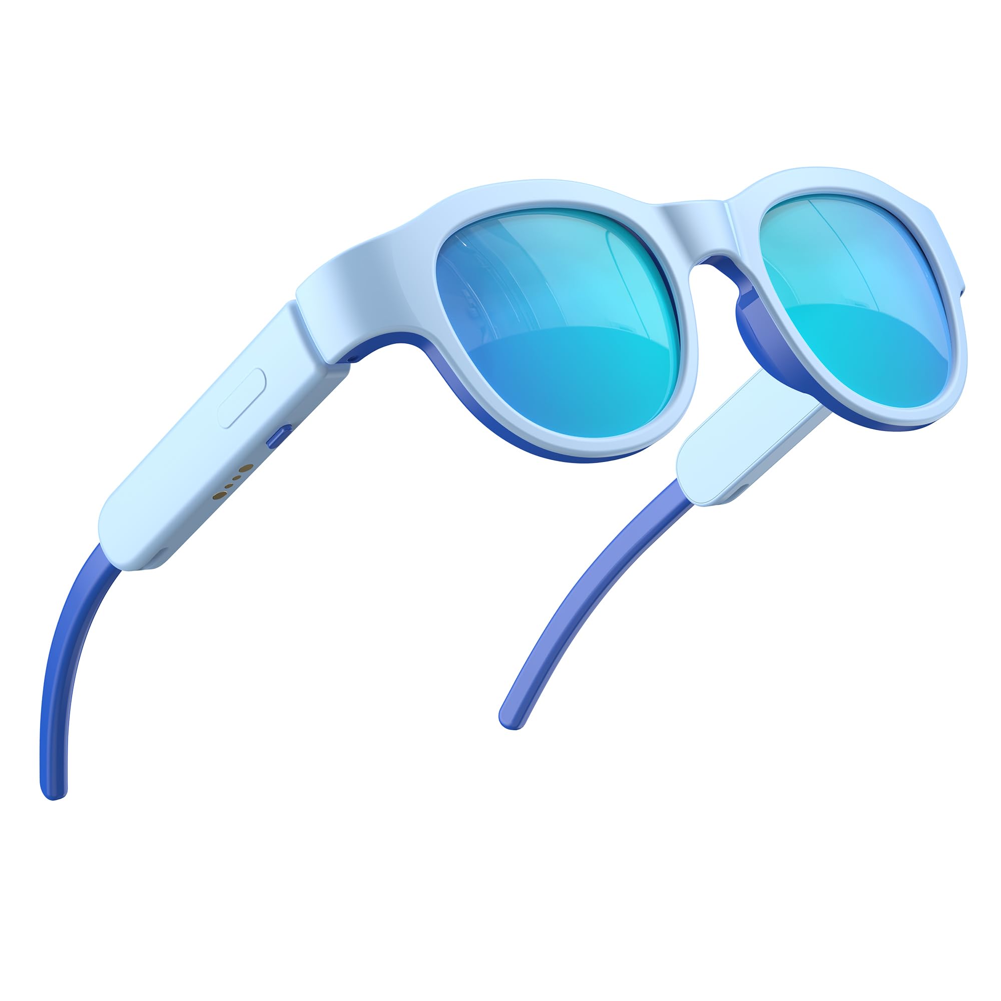 Smart Bluetooth Sunglasses for Kids, Blue