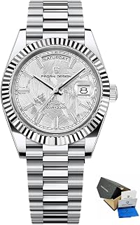 PD1783 DD40 Herren Uhr, NH36A Japanisches Automatikwerk, Day/Date, 100m Wasserdichtheit, Edelstahlarmband, Saphirglas, Luxus Herren Automatikuhr