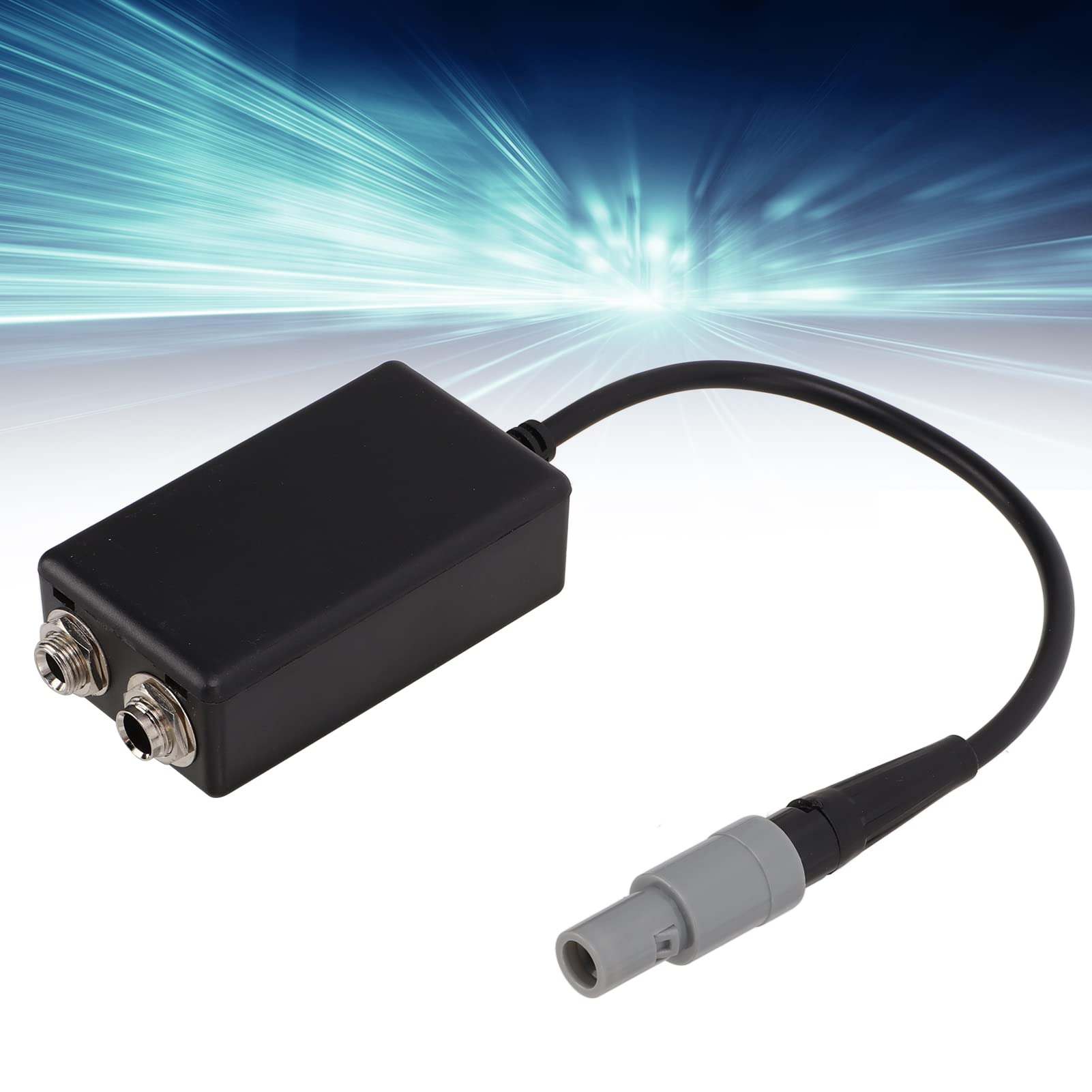 Konvertierbarer Aviation-Headset-Adapter, Robust und Langlebig, für GA-Buchse auf 6-poligen -Stecker, Vielseitig Einsetzbar für Flugzeug-Headset