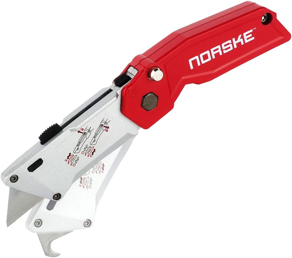 Twin blade folding utility knife Clearance