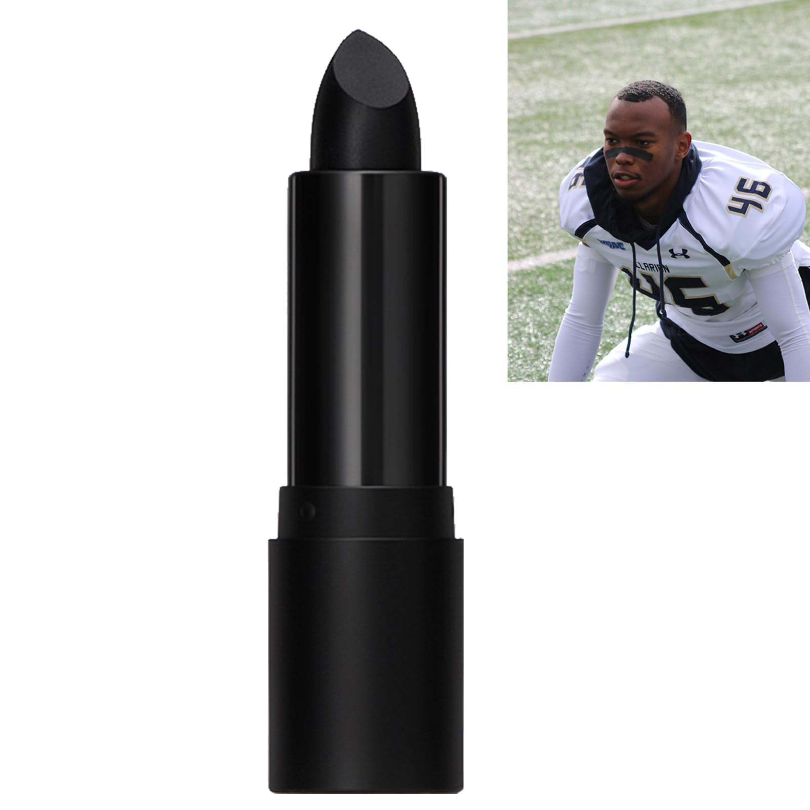 Eye Black Stick,Stick per Pittura Occhi Neri,Occhio nero Stick Face Paint Stick,Nero Stick per lo Sport,Cosplay Face Paint Stick,Eye Black Stick per Viso,Face Painting Stick Trucco Eye Stick