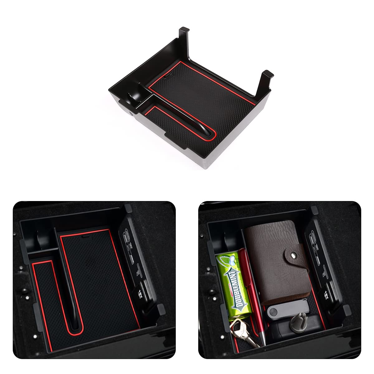 Console Centrale Auto Vassoio Bracciolo Scatola Di Immagazzinaggio Per Land Rover Range Rover Velar 2017 2018 2019 2020 Accessori