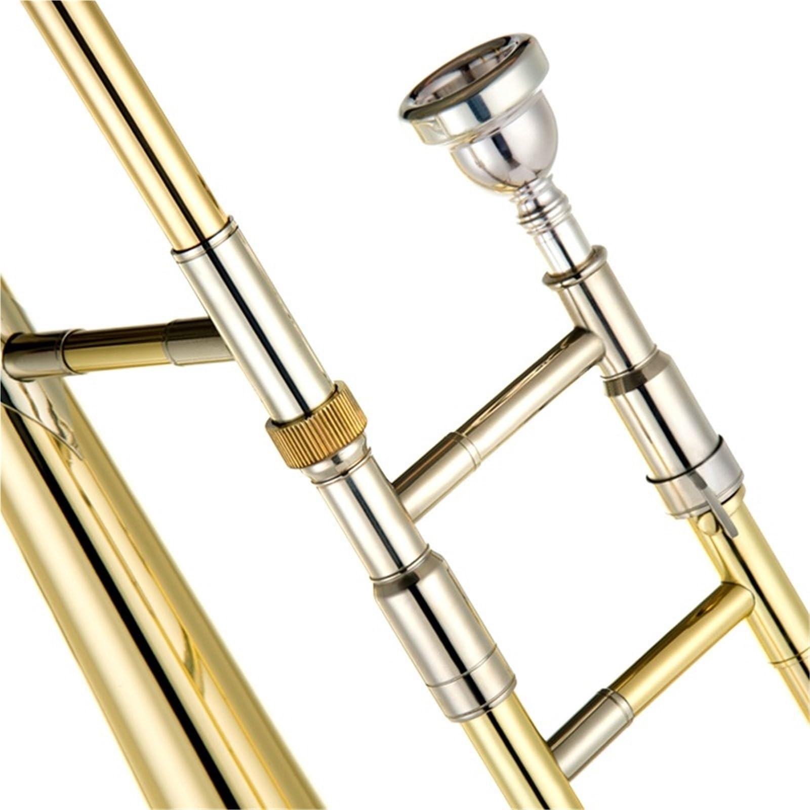 Trombone Basso Gruppo Musicale Da Palco Per Adulti Con Trombone Contralto In Sib Laccato Oro