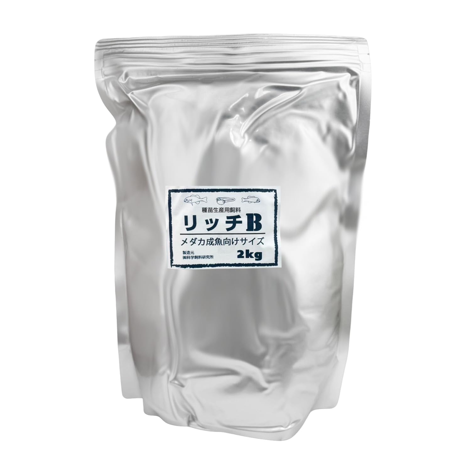 Amazon | リッチ B (メダカの餌 若魚～成魚向けサイズ) 業務用