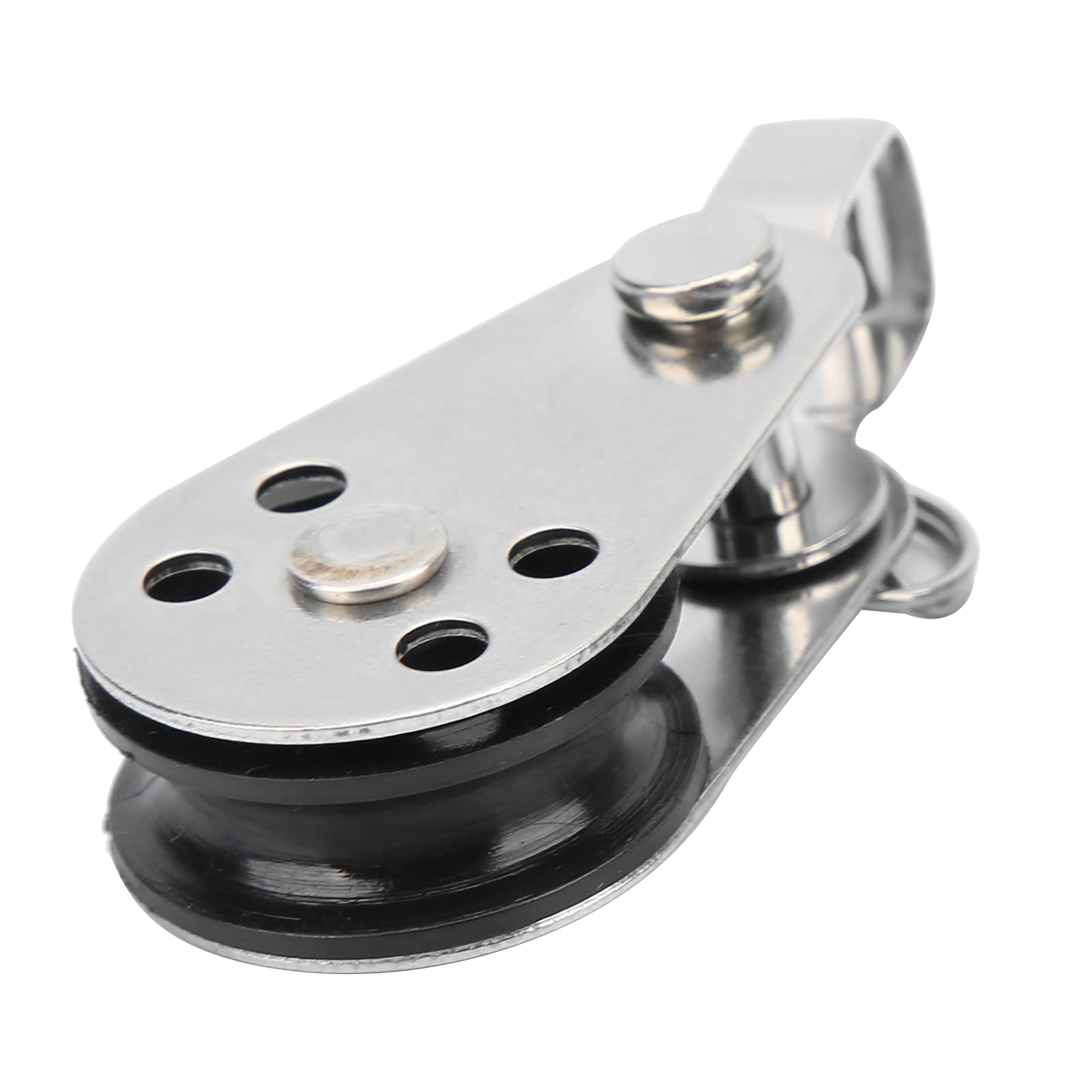 Pulegge in Nylon in Acciaio Inossidabile da 2 Pezzi, Pulegge di Sollevamento Piccole Accessori per Pulegge con Cuscinetti in Acciaio per Kayak a Vela per Barche