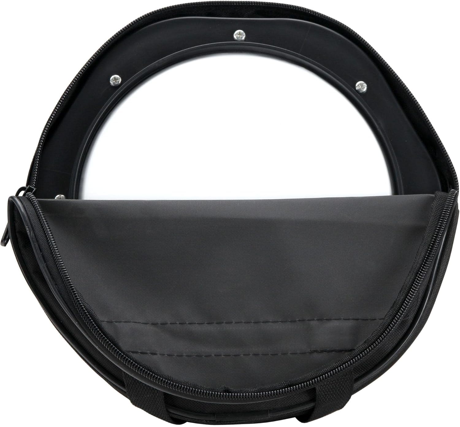 ROCKSTAR - Almohadilla de Práctica de Batería de 10" con Bolsa de Transporte y Soporte Trípode RT-008. Pad de Tambor Sintonizable, Antideslizante y Portátil | Incluye Baquetas | Ideal Bateristas