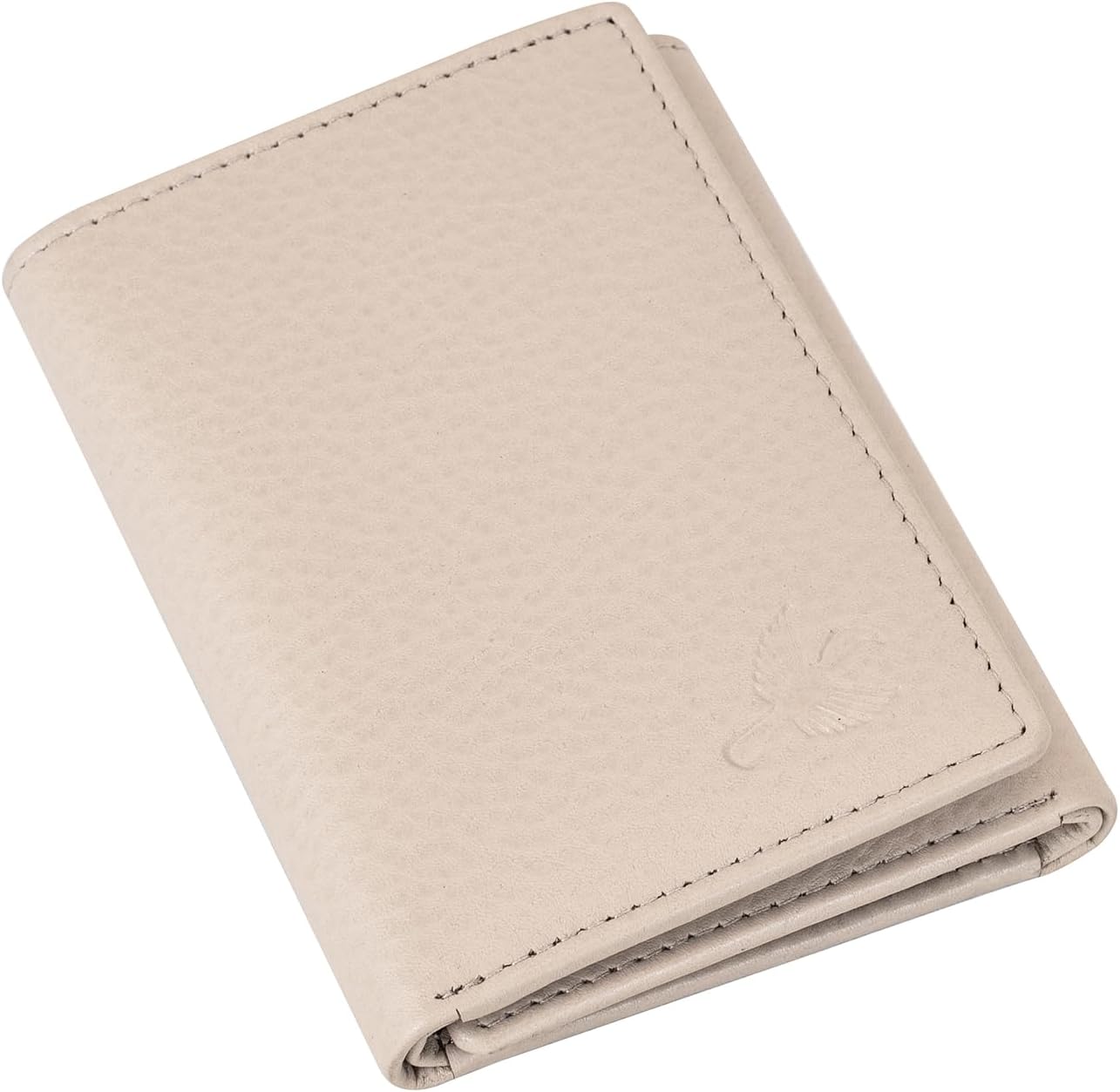 HORNBULL Trifold Creamy White Genuine Leather Wallet for Men | Mens Gift Wallet with RFID Blocking (MW097GRLC)