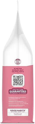 Miniatura 4 de World's Best Cat Litter Good Habits with Herbal Attraactant Multiple Cat Sin perfume 15 LB