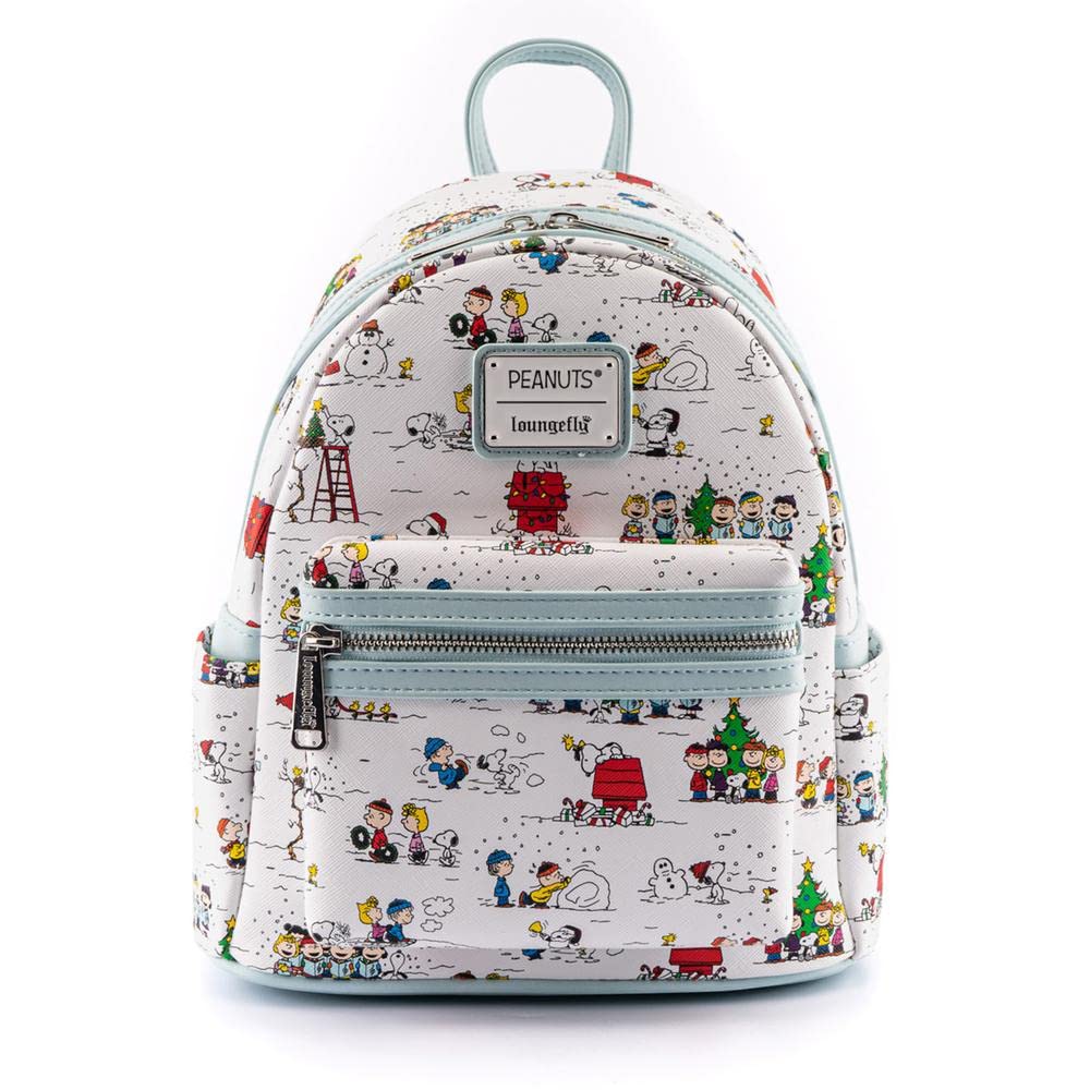 Loungefly Peanuts Happy Holidays Mini Backpack