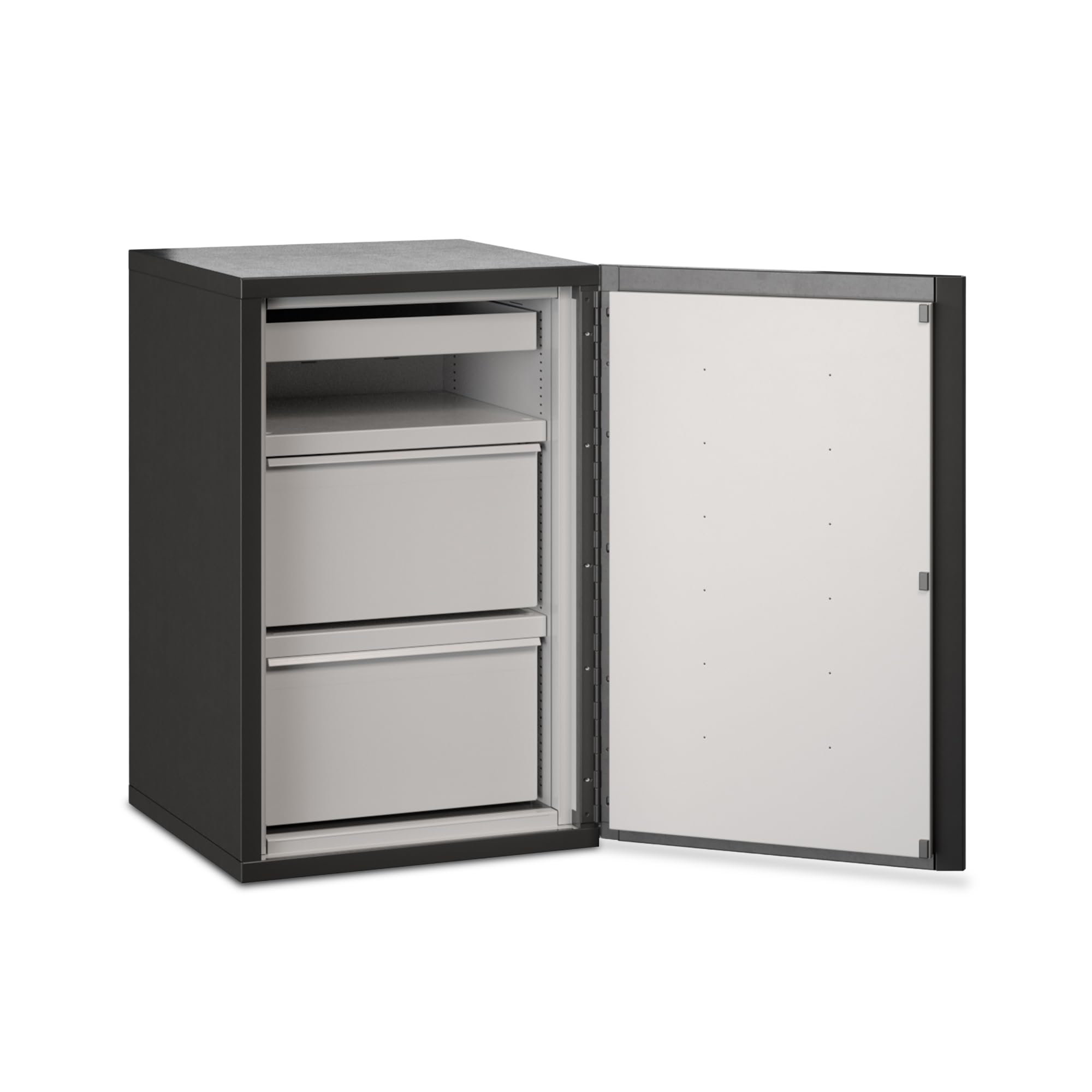 FireKing FireShield Edge Series - 1 Hour Fire-Rated Storage Cabinet - Black Executive Storage Cabinet for Home or Office - Made in The USA Fire Safe