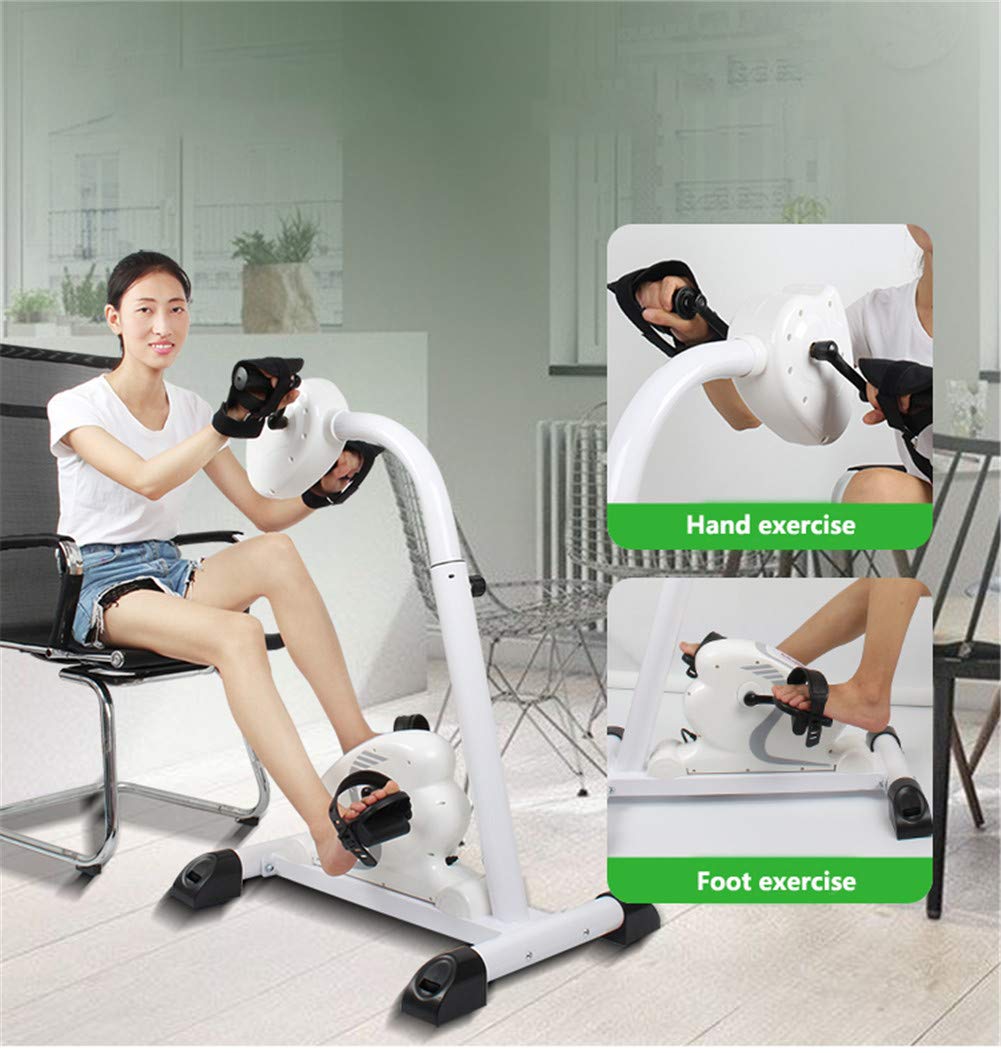 Elektryczny Rower Treningowy Dla Seniorów, Elektroniczny Rower Do Fizjoterapii I Rehabilitacji, Z Pedałami, Z Silnikiem, Do Ćwiczeń Ramion/Nóg, Regulowany Opór, Wyświetlacz Lcd