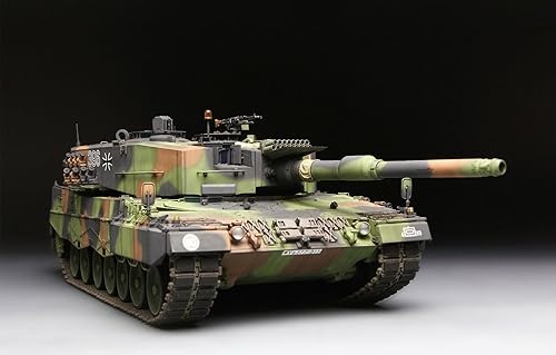 Miniatura 2 de Meng Kit de modelo de tanque de batalla principal alemán leopardo