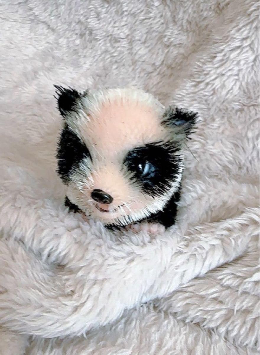 リボーンドール フルシリコン 子パンダちゃん 11cm