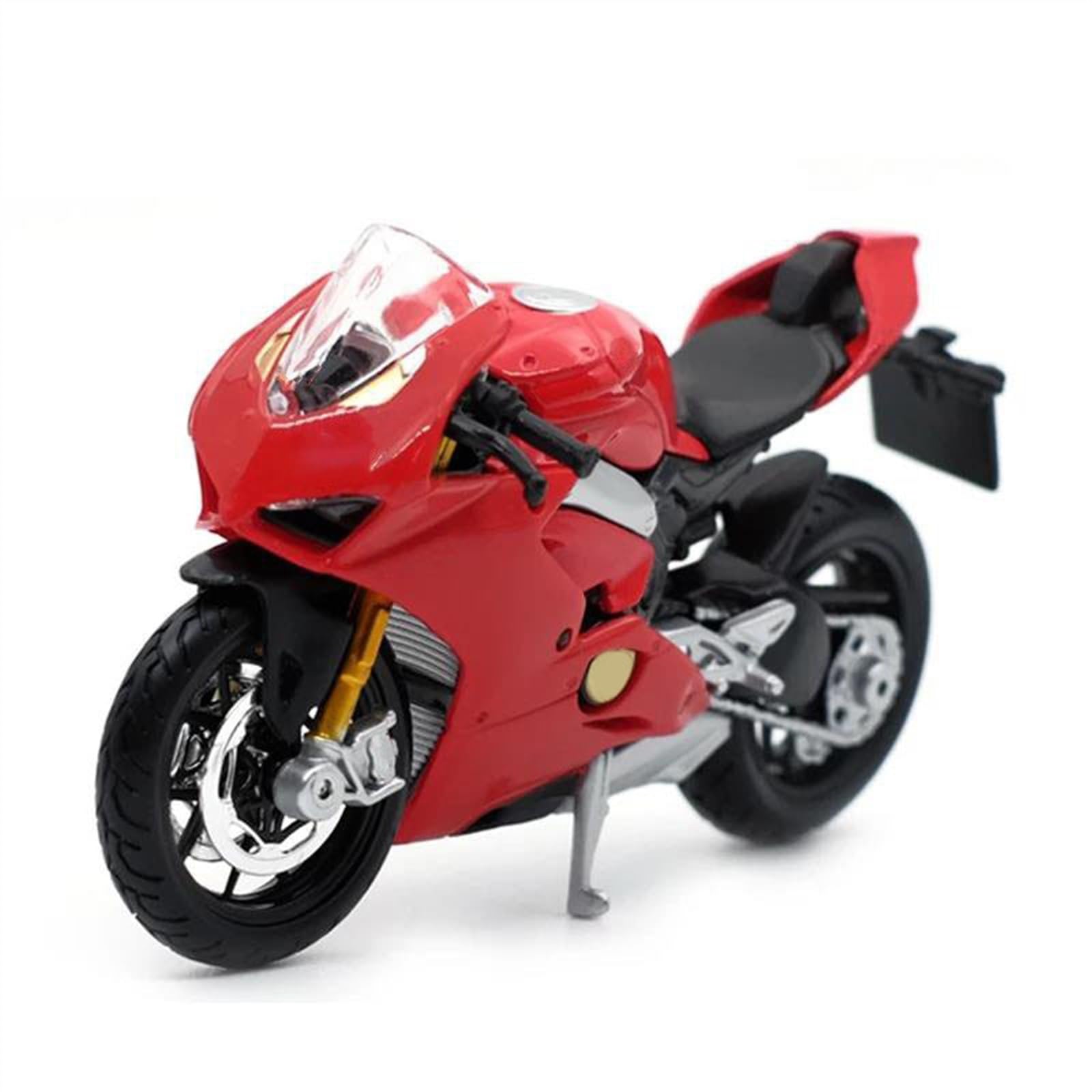 SEYXF Motorbike Toy 1/18 Diecast Metal Motorcycle Model Motorbike Collectibles for Ducati Panigale V4