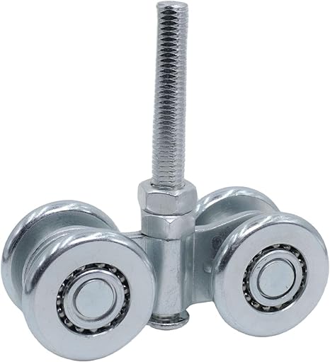 Dia 46mm Steel Double Wheel Rail Hanging Trolley Dia 46mm Steel Double Wheel Rail Hanging Trolley