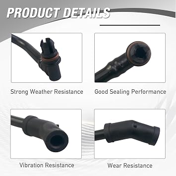12607406 Valve Tube Tubing Hose Fit for Cadillac Escalade Chevrolet Avalanche Silverado Suburban Tahoe GMC Sierra Yukon Hummer H2 2007-2008