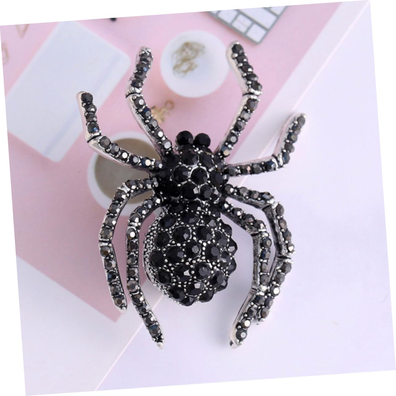 16pezzi Spilla Forma Di Ragno Di Spille Halloween Per Abbigliamento Sciarpe e Cappelli Accessorio Originale Per Uomini e Donne Resistente e Durevole Design Creativo Per Tocco Unico