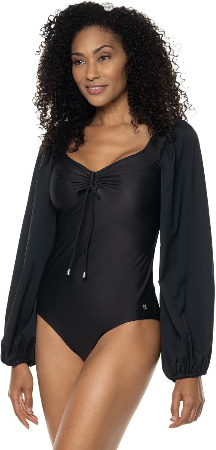Aire Sleeve Swimsuit - UPF 50+ Sun Protection - Coral Gables