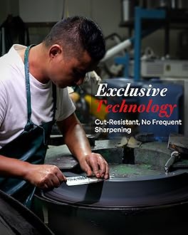 8 Inch Japanese Gyuto Chef Knife, Hand Forged Kitchen Japanese Chef Knife, Rosewood Handle 3 Layer 9CR18MOV High Carbon Steel Blade Japanes Sushi Knife