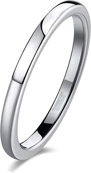TRUMIUM Tungsten Comfort Fit Wedding Ring