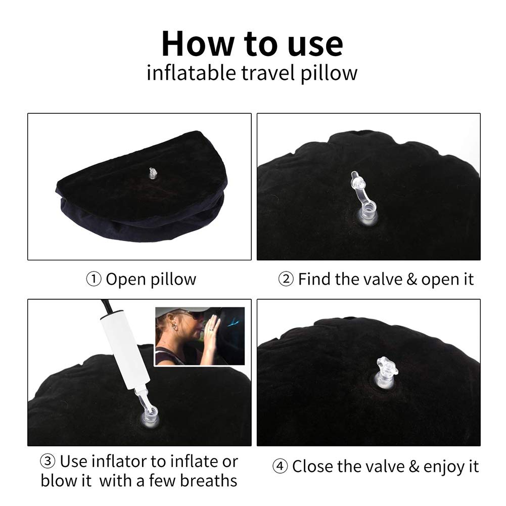 SXOVO Almohada Sexual Sofá Inflable con Bomba Manual Almohada Lumbar Muebles Sexuales para Parejas Mujeres (Hemisferio)