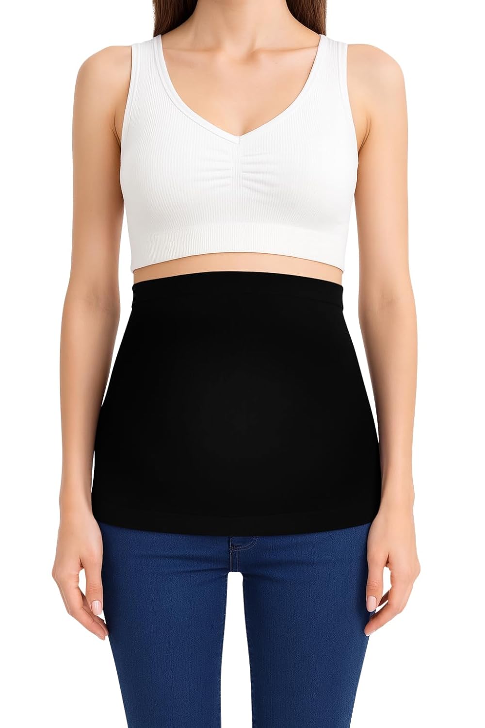 Sweet Hearts Belly Bands For Pregnant Women- Maternity Postpartum Pregnancy Belly Band Support Belt Made in USA - Image 2