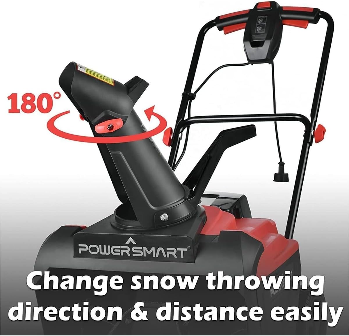 21-Inch Single Stage Electric Snow Blower with Water-Proof Switch, Replacement for PowerSmart OEM