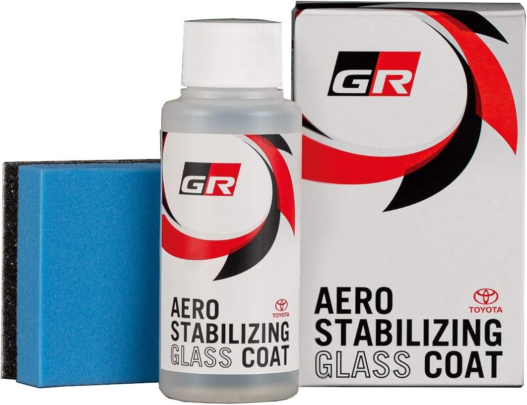 TOYOTA GAZOO Racing GR 08871-00140 Aerodynamic Glass Coat, 2.7 fl oz (80 ml)