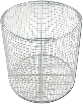 Instrument Sterilization Baskets, 304 Round Stainless Steel Sterilization Basket with Handle,Instrument Sterilization Tray Box,for Hospital,30 * 30 * 0.8cm