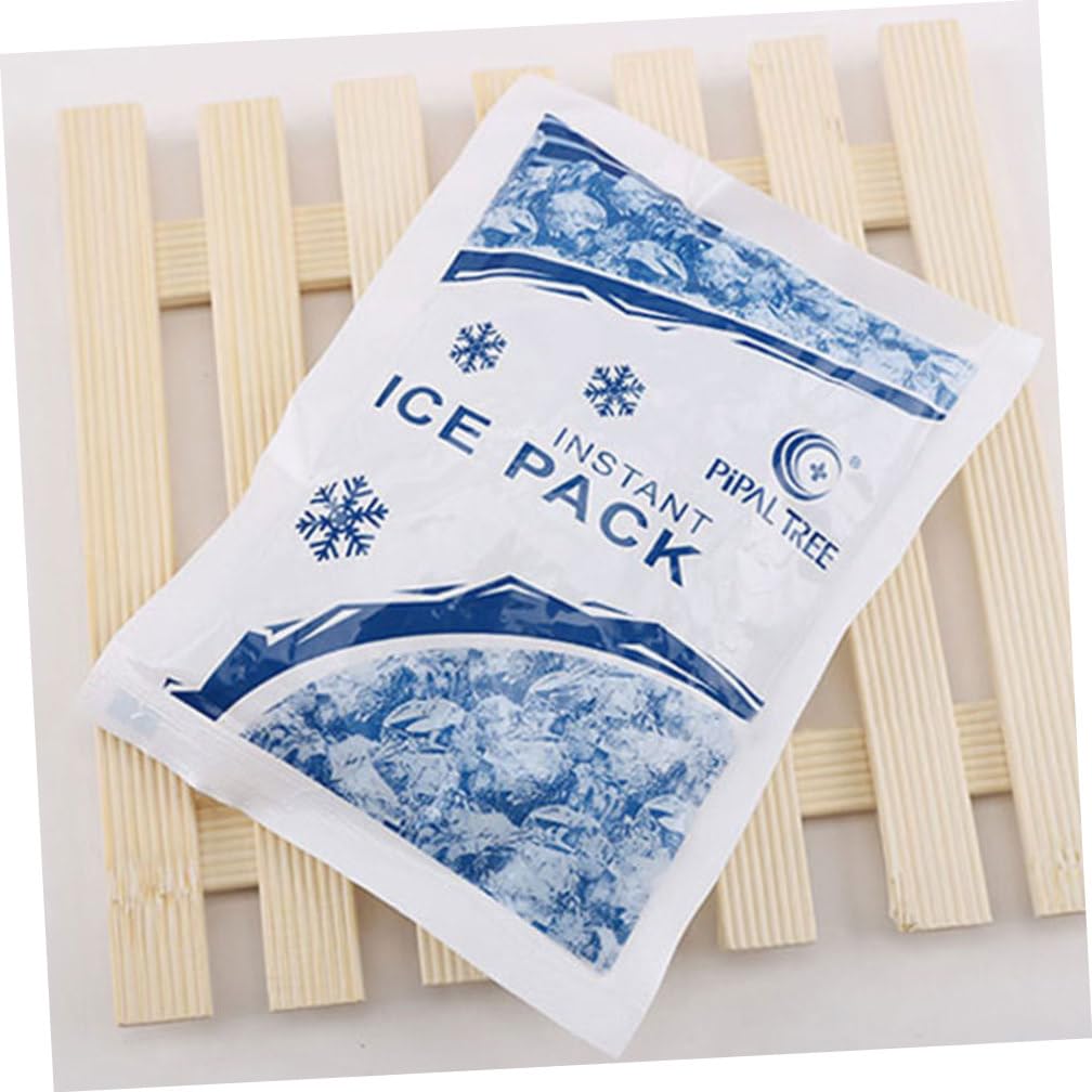 Anneome 8 Stück Teiliges Einweg Eisbeutel für Sofortkühlung Multifunktionale Kühlpacks für Drinnen und Draußen bei Verletzungen Unterwegs für Getränke