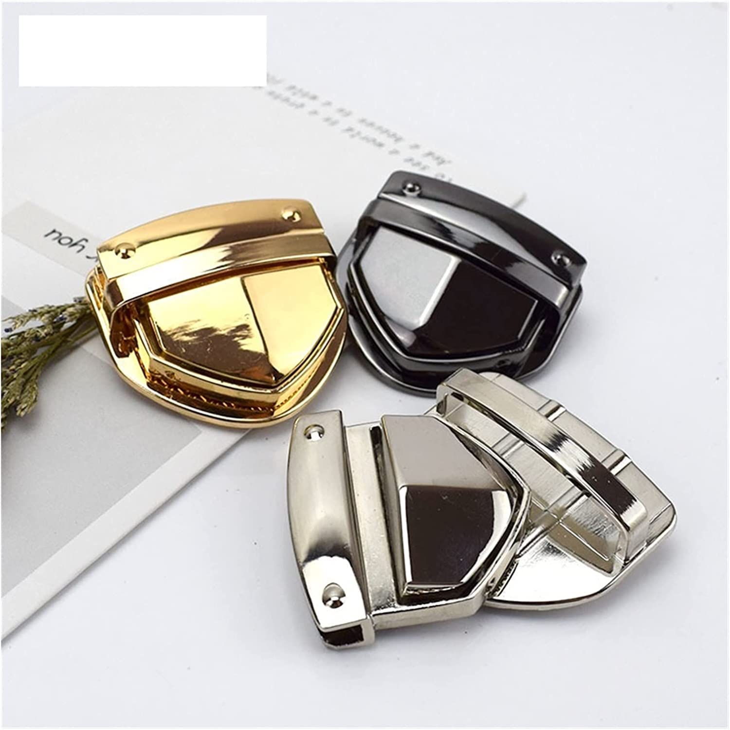 Chiusure A Torsione Per Borse - 12 Pezzi, In Lega Di Zinco, 30x12x18 Mm, Per Portamonete E Accessori In Pelle