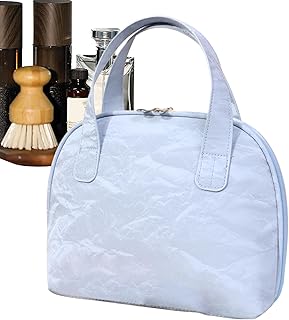 メイクアップバッグ, 防水加工メイクアップポーチ, 取っ手付きレディースメイクバッグ, 旅行用 スキンケア 収納 荷物 休暇に