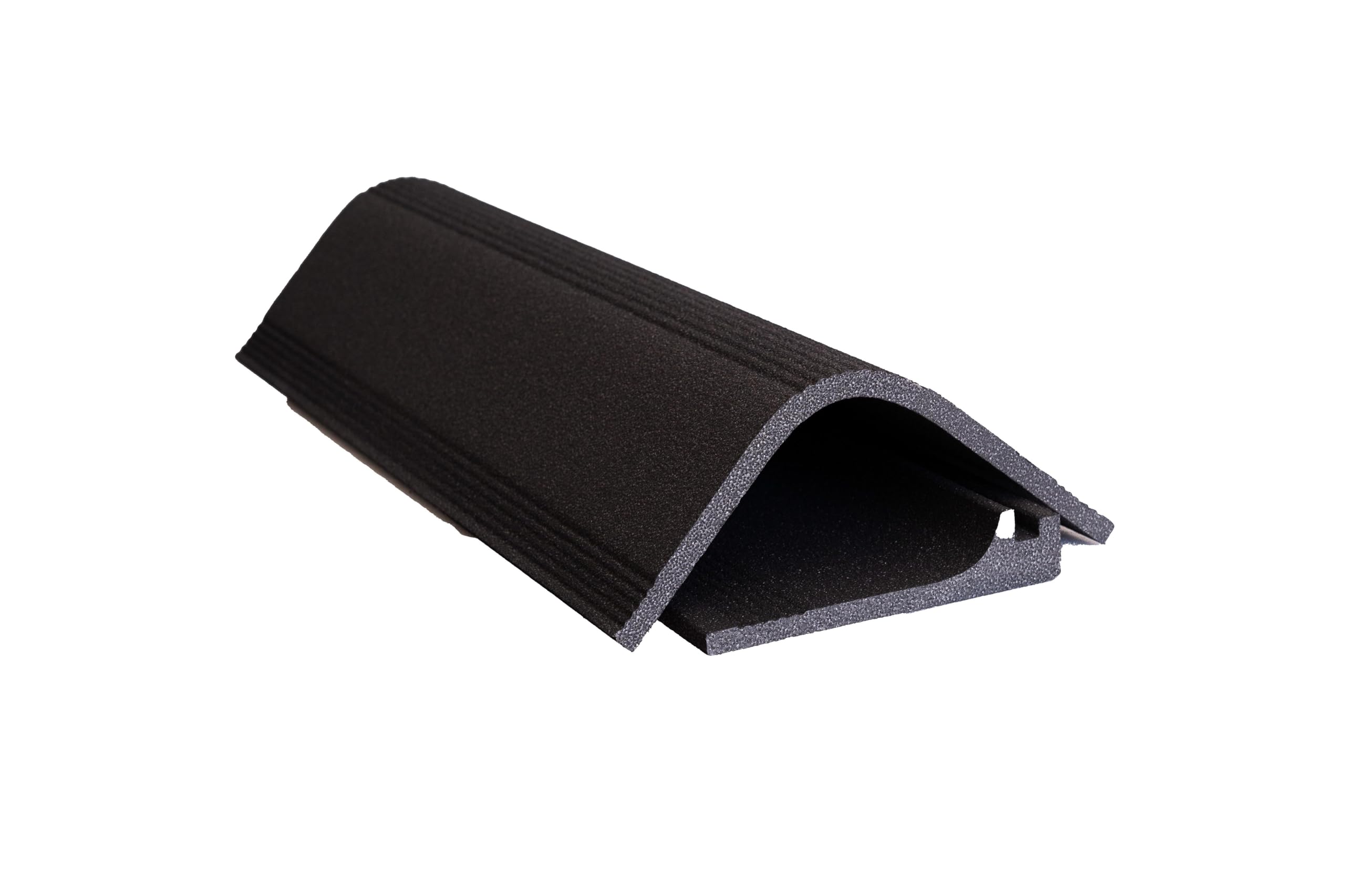 Kit Isolamento Termico per Cassonetto Tapparelle, 150x30x30 cm, EPS Grafitato Alta Densità, Grigio Scuro.