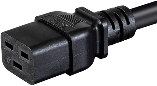 Miniatura 3 de Monoprice Cable de extensión de alimentación - 3 pies - Azul  12AWG 20A (IEC 60320 C19 a IEC 60320 C20)