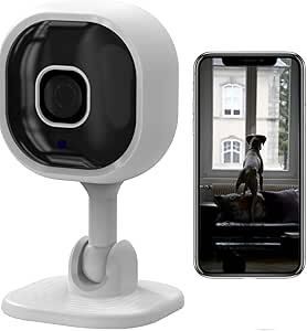 Smart Home Security Camera with Color Night Vision, Baby Camera Monitor,AI Human Detection, HD WiFi Indoor Baby Monitor Work with APP, 2-Way Audio asin的图片