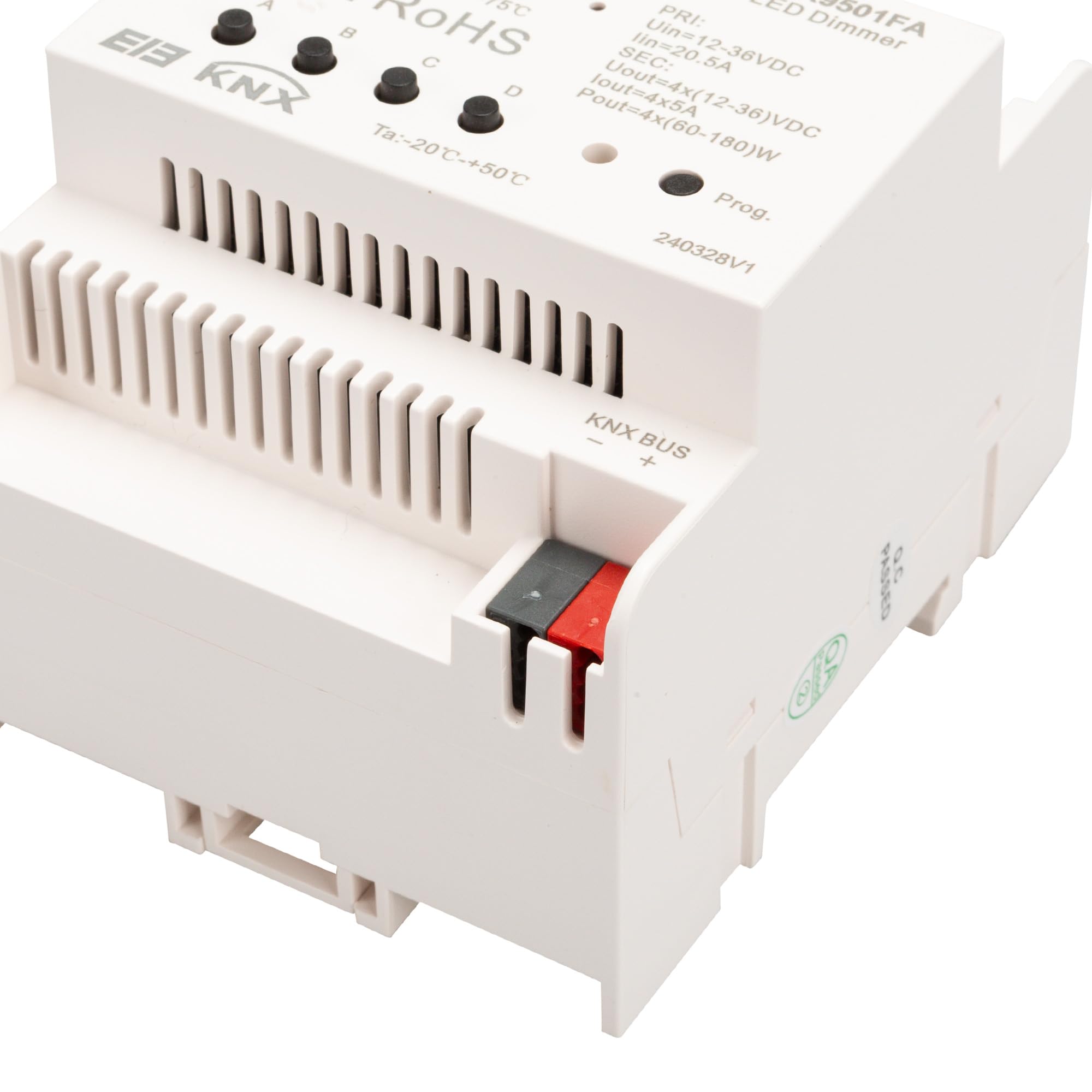Din-Rain KNX-BUS Controller SR-KNX9511FA Dimmer 12-36V DC 4CH 5A