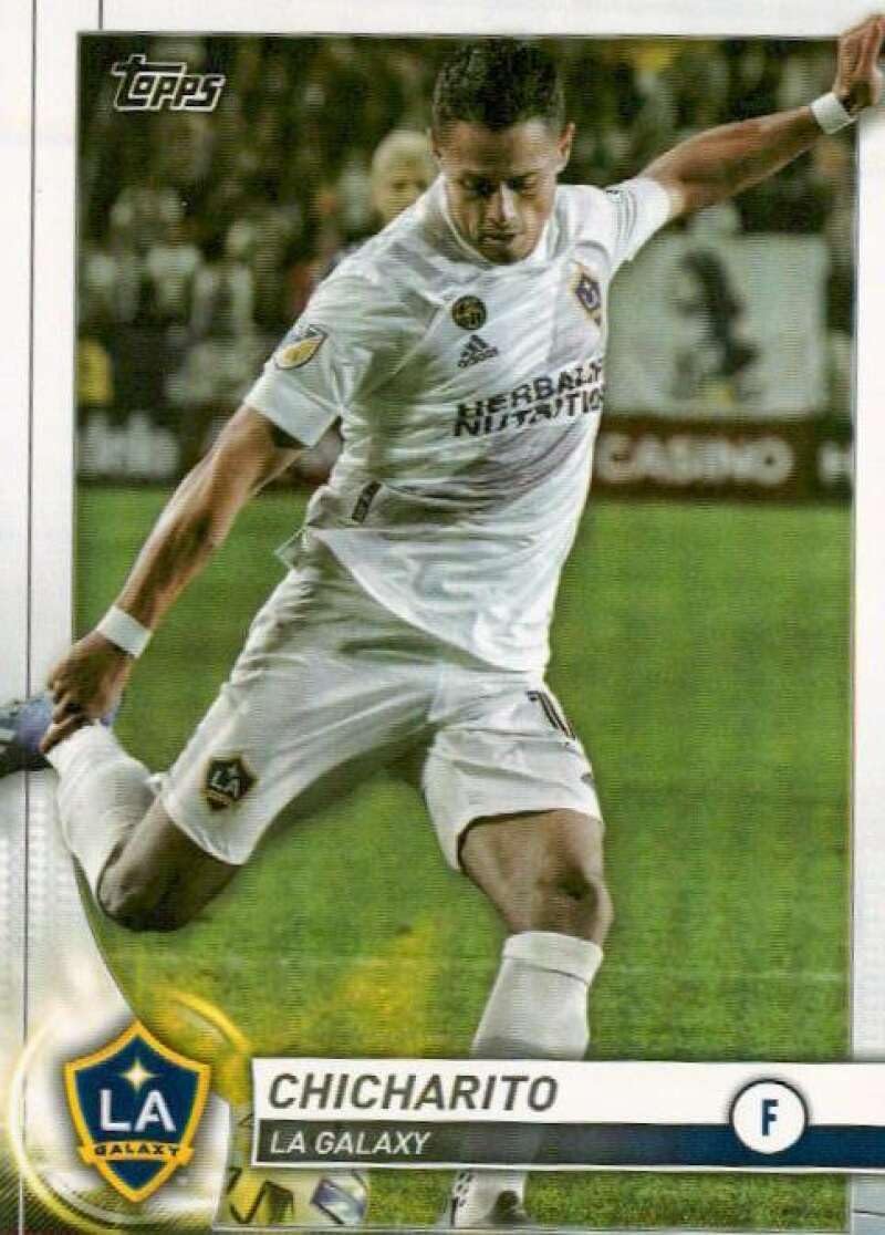2020 Topps MLS #25 Chicharito LA Galaxy Soccer Trading Card