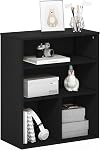 Furinno Pasir 3 Tier Display Bookcase, White