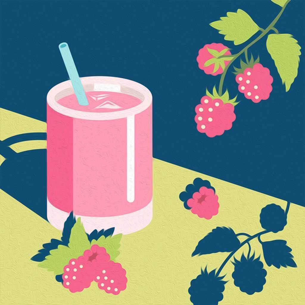 Ravensburger CreArt Adults Trend - Mocktail Himbeere