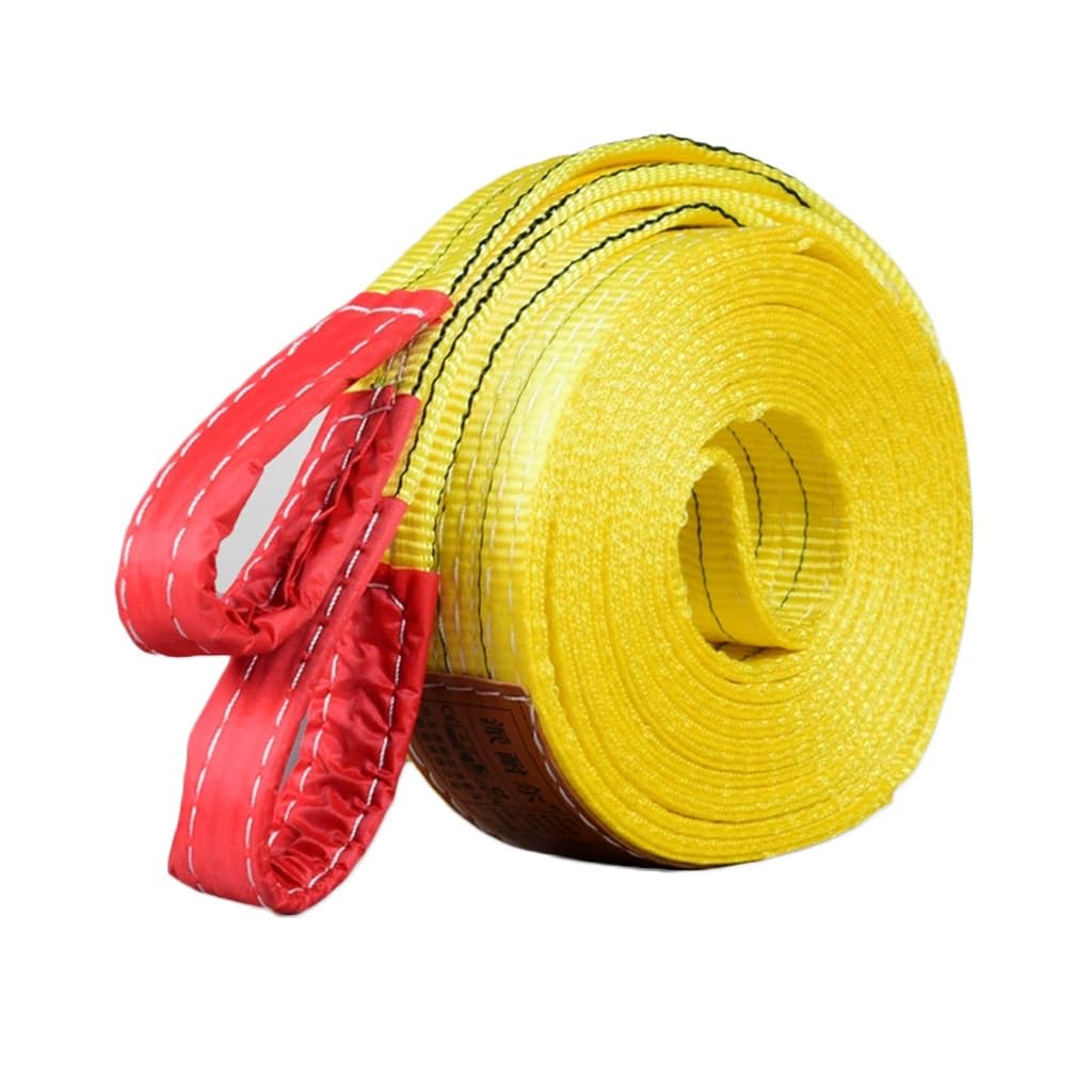 NGDFGR Lifting Belt Standard 2T3T5T10 Ton Industrial Lifting Cloth Durable Lifting Rope Flat Trailer Lifting Belt Support Customization Lifting Belt,5T-9M