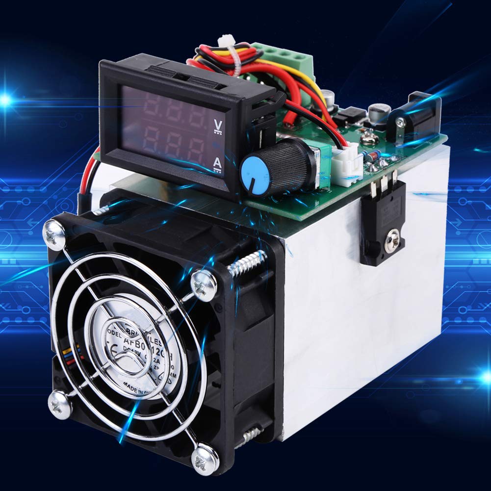 Cryfokt Comprobador de Carga Electrónica 100W 12V con Protecciones, para