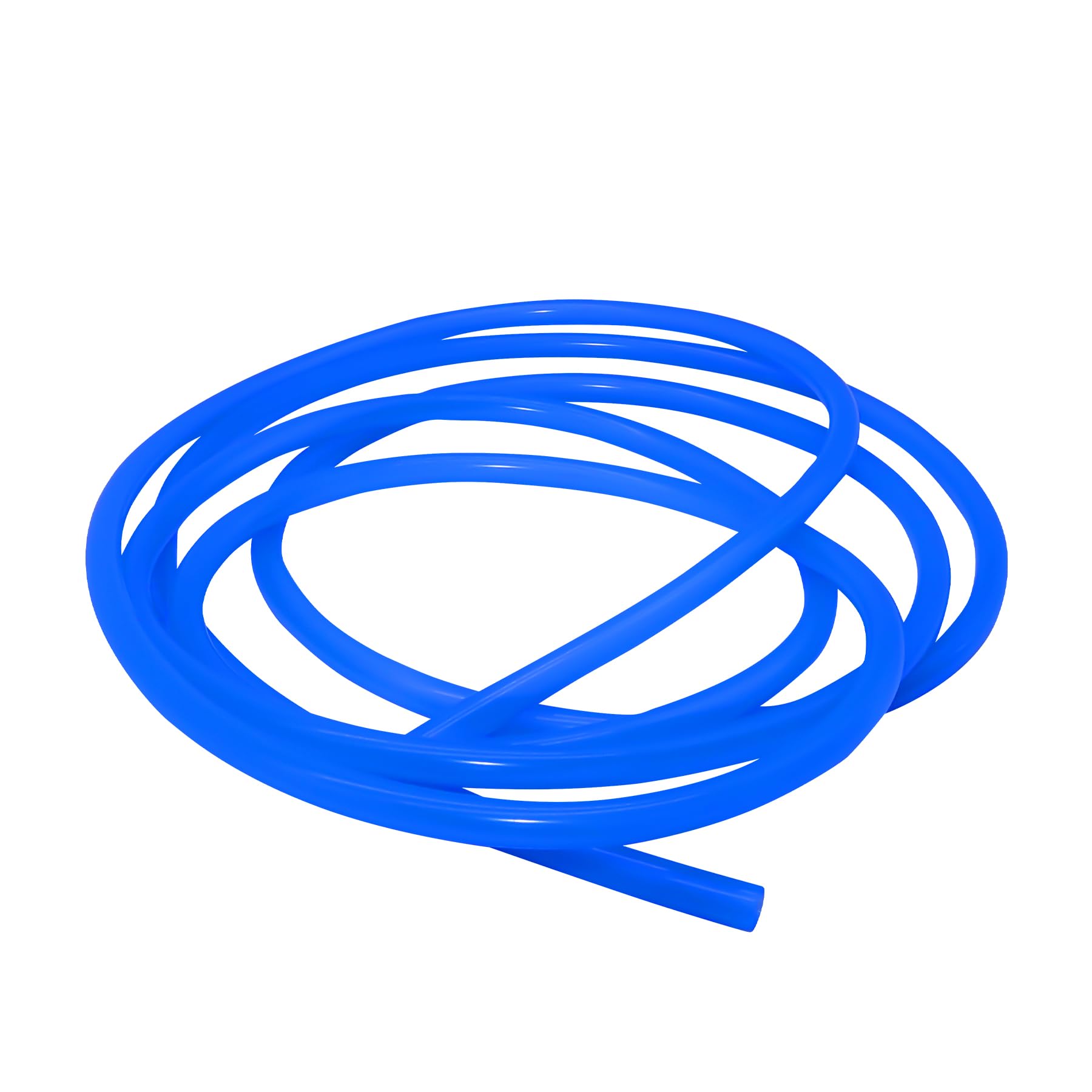 iMeistek Flexible Silicone Tube, 6mm ID X 8mm OD 4M Silicone Tubing Water Air Hose Pipe for Pump Transfer Blue
