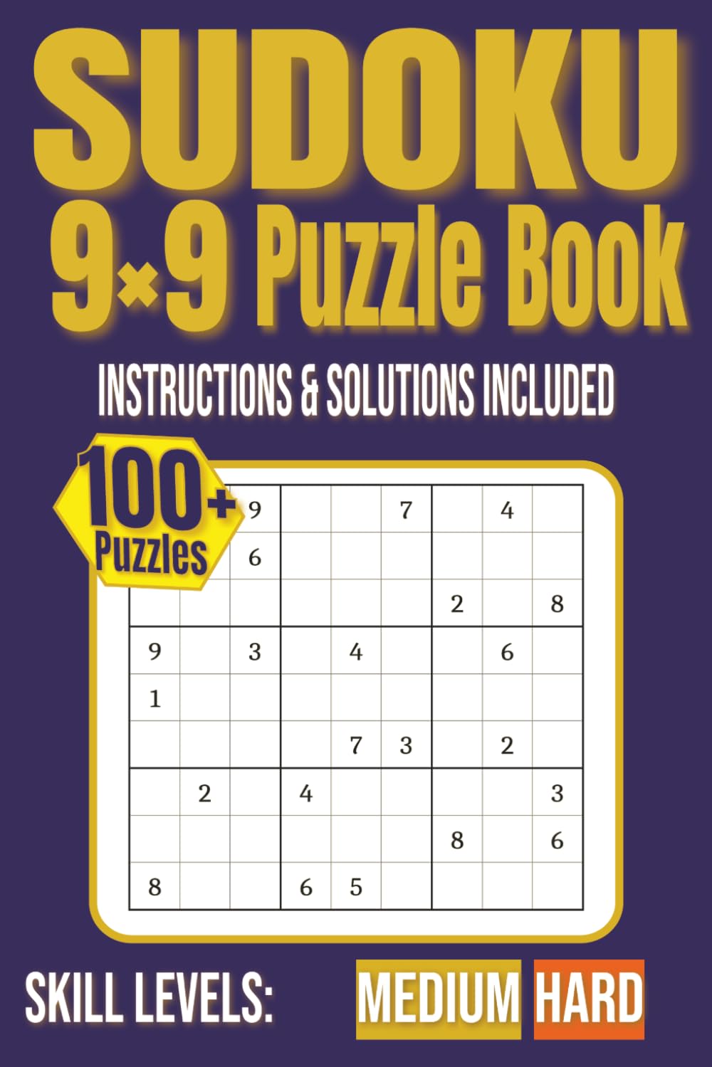 Sudoku 9x9 Puzzle Book: 112 puzzles for Adults, Seniors, and Teenagers