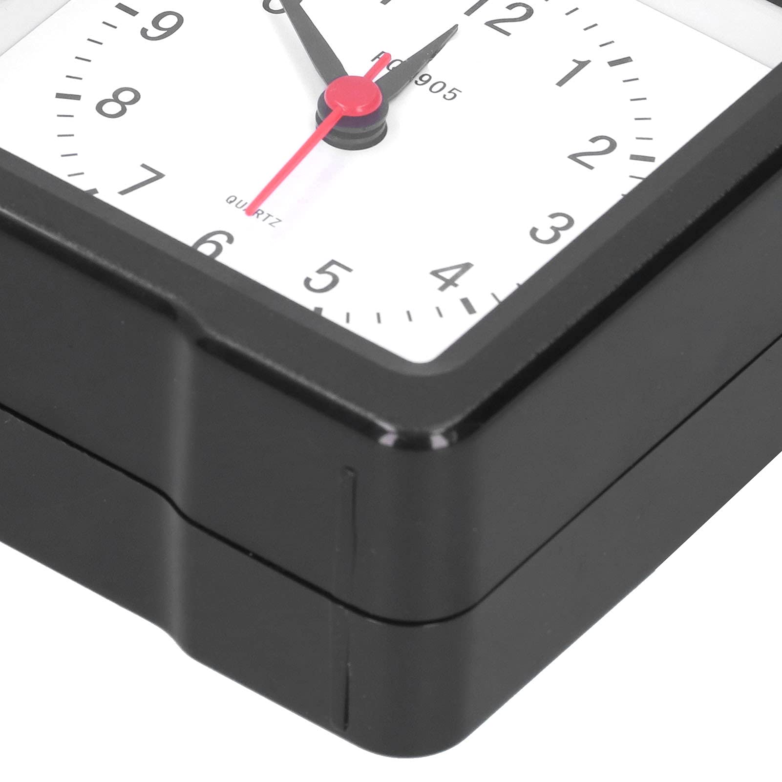 Jiawu Orologio da Scacchi, Timer Analogico Al Quarzo con Conto Alla Rovescia con Pulsante di Avvio Meccanico Funzione Mute per Orologio Analogico da Scacchi, da Competizione per Giochi da Tavolo per