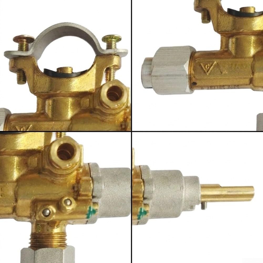 Vanne de sécurité à gaz en laiton 1,27 cm (1,3 cm)