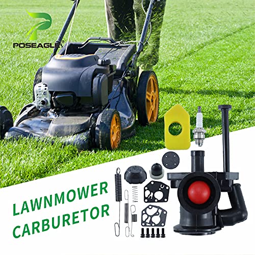 Poseagle 795477 Carburetor 795477 With 698719 691859 692211 Spring 795083 Diaphragm Kit Compatible With 699660 794147 794161 795469 498811 498809 494775 497619 494407 498809A #TOP1