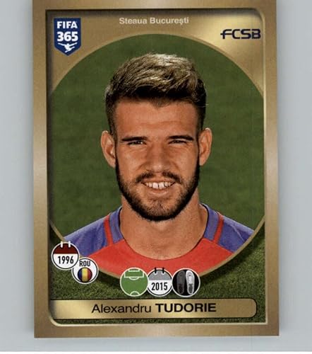 2016-17 Panini FIFA 365 Stickers #393 Alexandru Tudorie FC Steaua Bucuresti Official Soccer Album Sticker in Raw (NM or Better) Condition