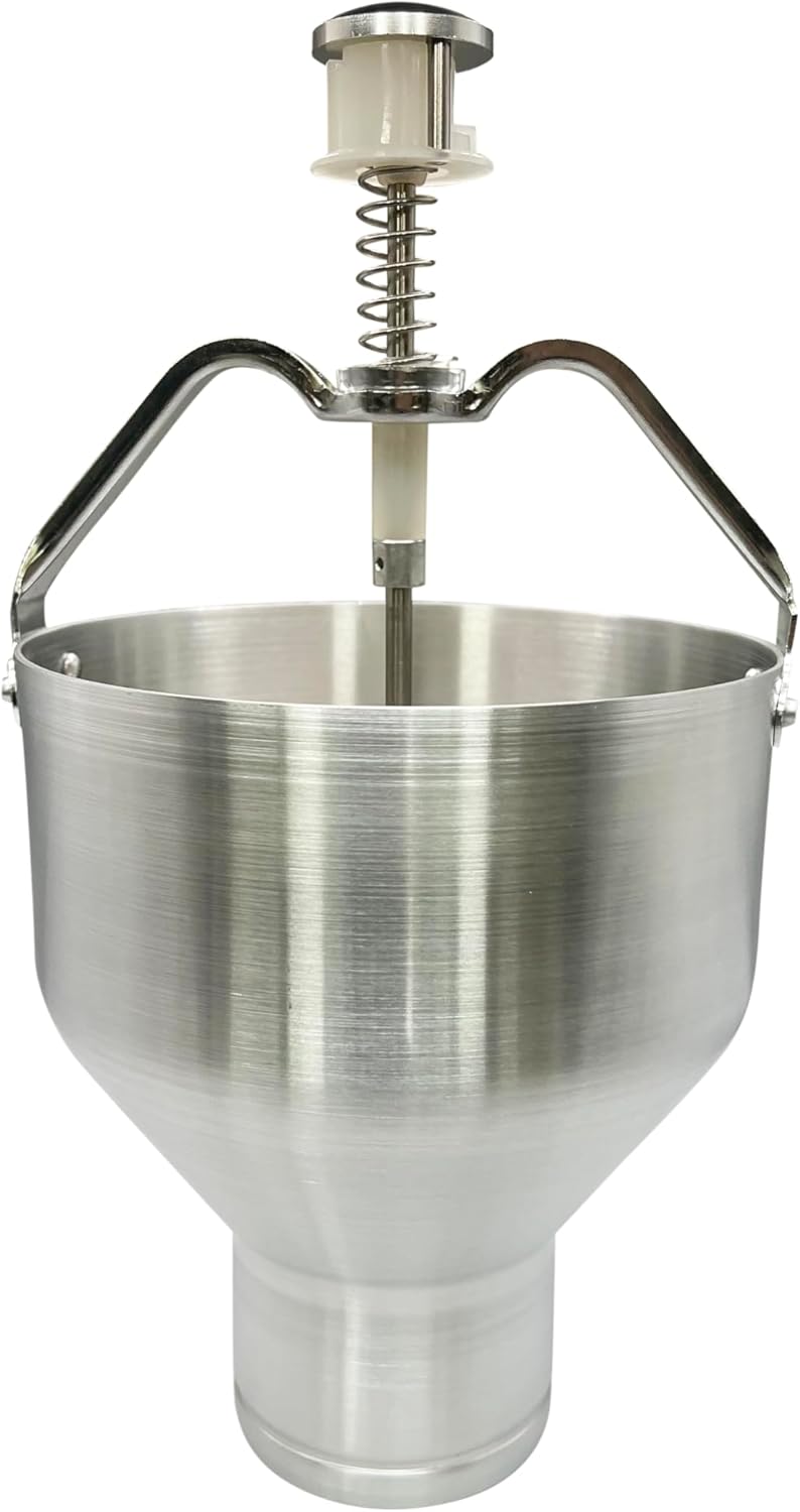 Pancake Batter Dispenser | Commercial Restaurant Grade I 8-size settings I Easy Use, Even-Flow, Funnel Cake, Waffles, Batter I by Handit