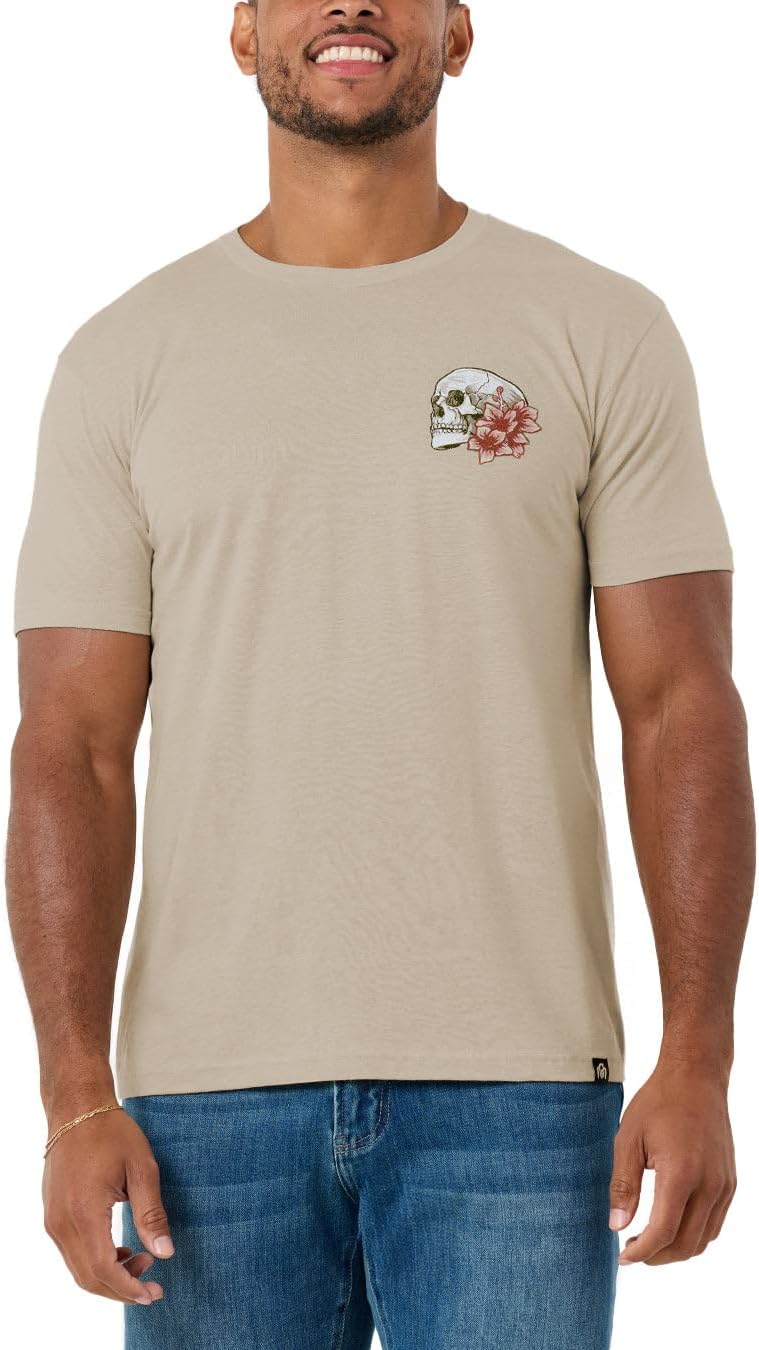 INTO THE AM Graphic Tees for Men S - 4XL Premium Short Sleeve Colorful T-Shirts Trippy Space Designs